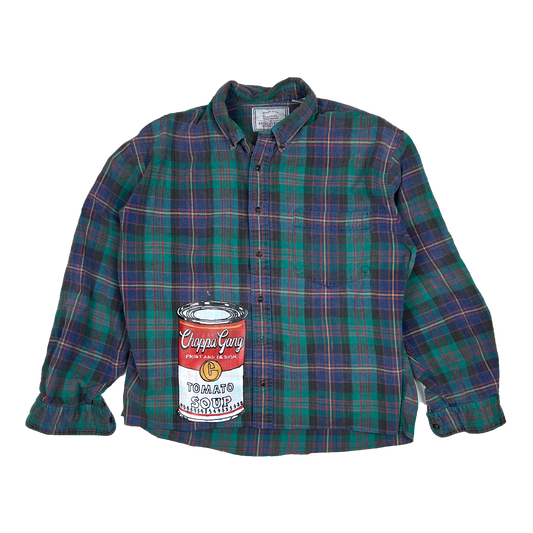SOUP CAN FLANNEL 4