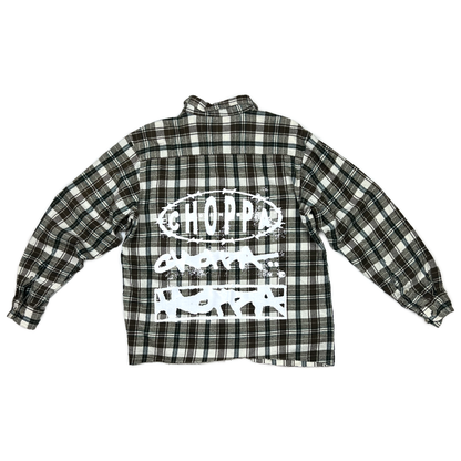 STACKED LOGO FLANNEL 1