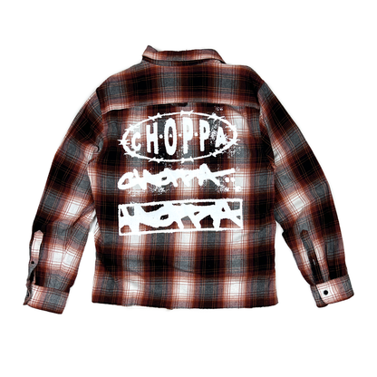 STACKED LOGO FLANNEL 2