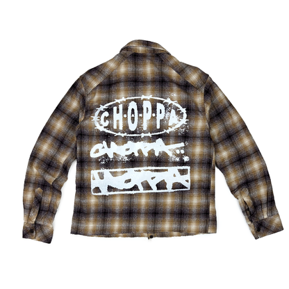 STACKED LOGO FLANNEL 3